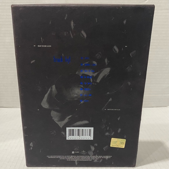Beast 2nd Album Hard to Love How to Love CD Rare OOP Highlight Pre Owned - Picture 2 of 7